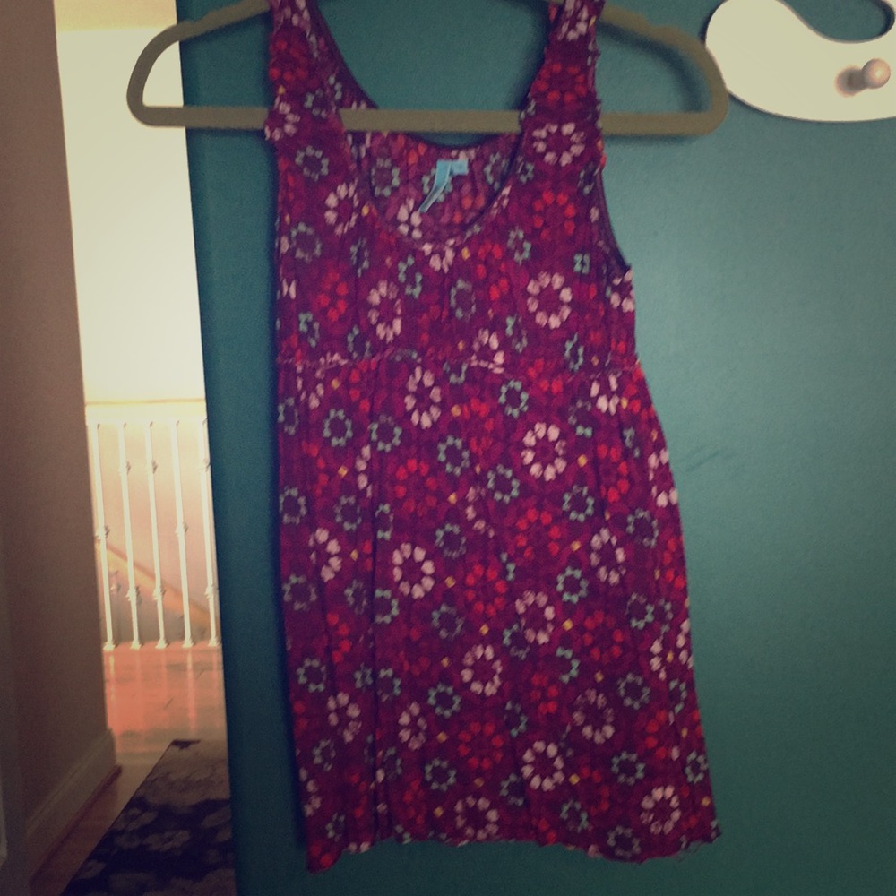 Purple tank top